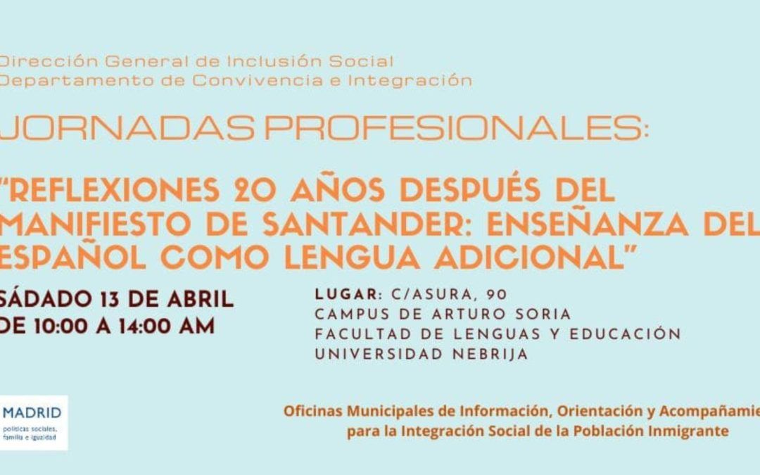 Jornadas Profesionales Gratuitas desde las Oficinas Municipales de Información, Orientación y Acompañamiento para la integración social de la población inmigrante